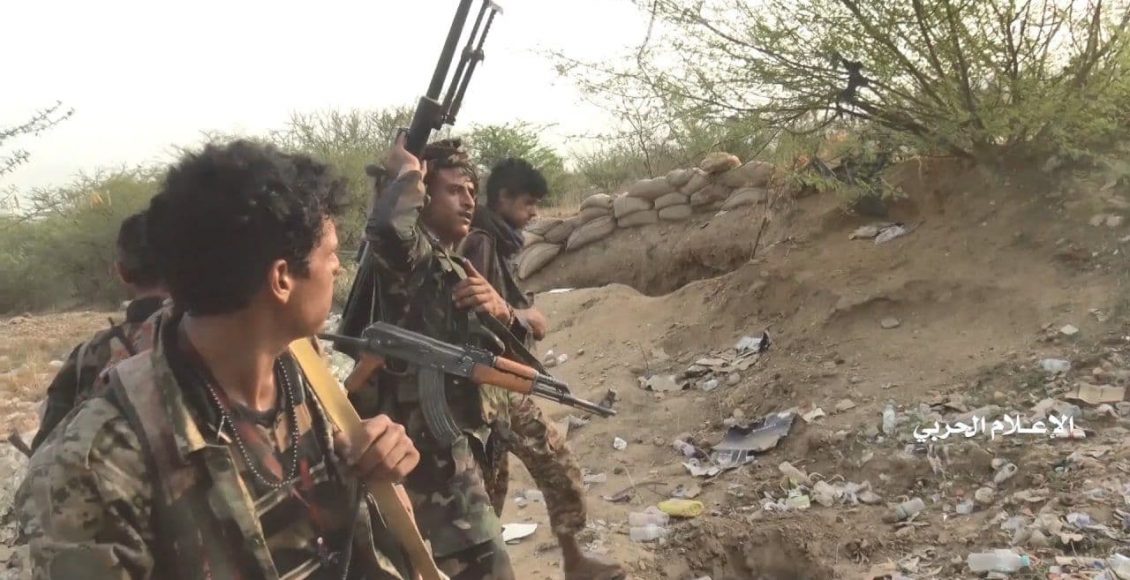 عملية هجومية على مواقع لمرتزقة الجيش السعودي قبالة جبل الدود بجيزان (14)